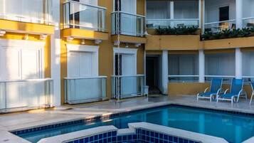 2 outdoor pools, pool umbrellas, sun loungers