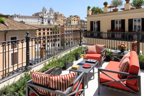 Rooftop terrace - Rocco Forte House Piazza di Spagna Roma (Rome)