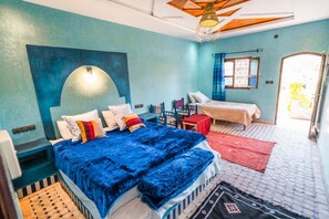 Free WiFi, bed sheets