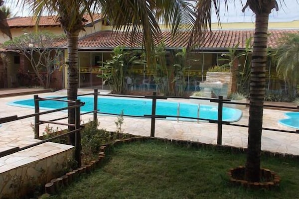 3 outdoor pools