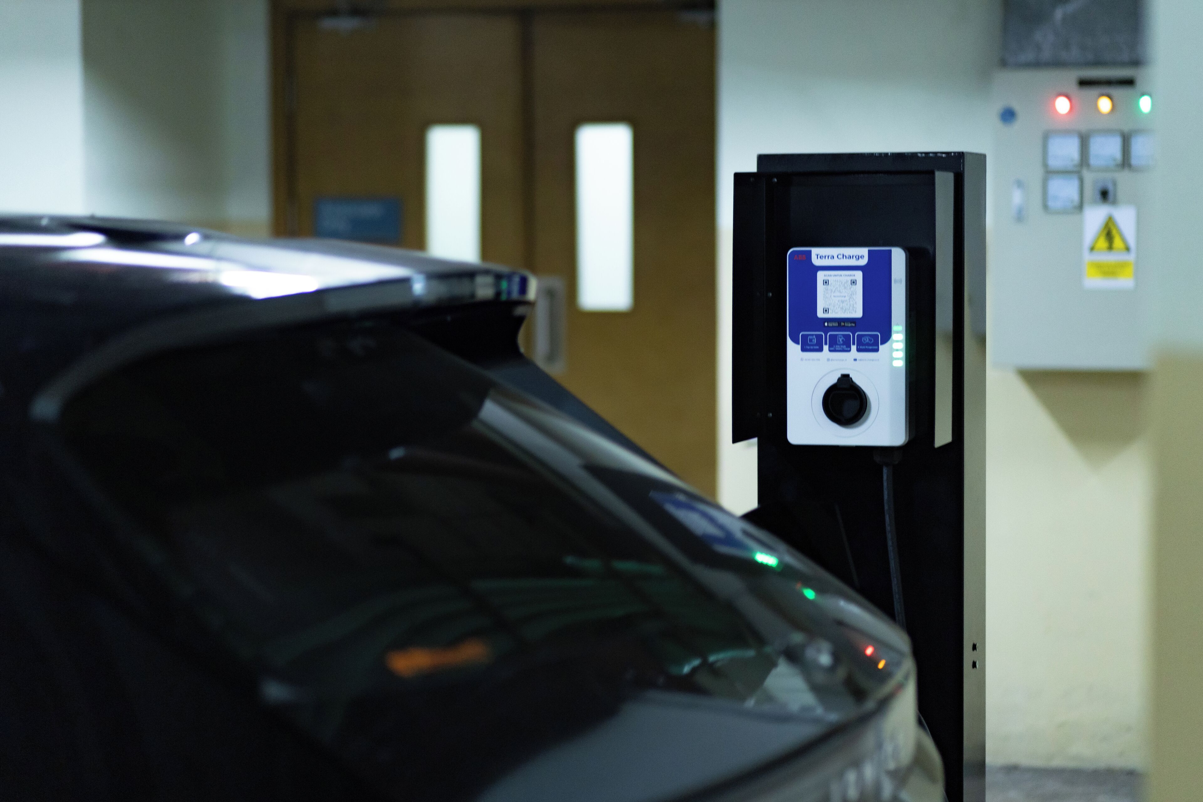 electric vehicle-charging station