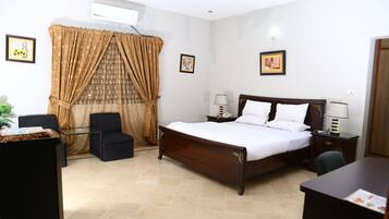 Luxe beddengoed, individueel gedecoreerd, individueel gemeubileerd