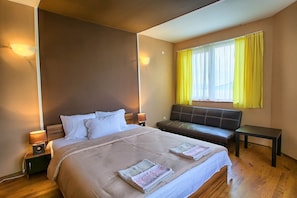 Insonorización, wifi gratis y ropa de cama 