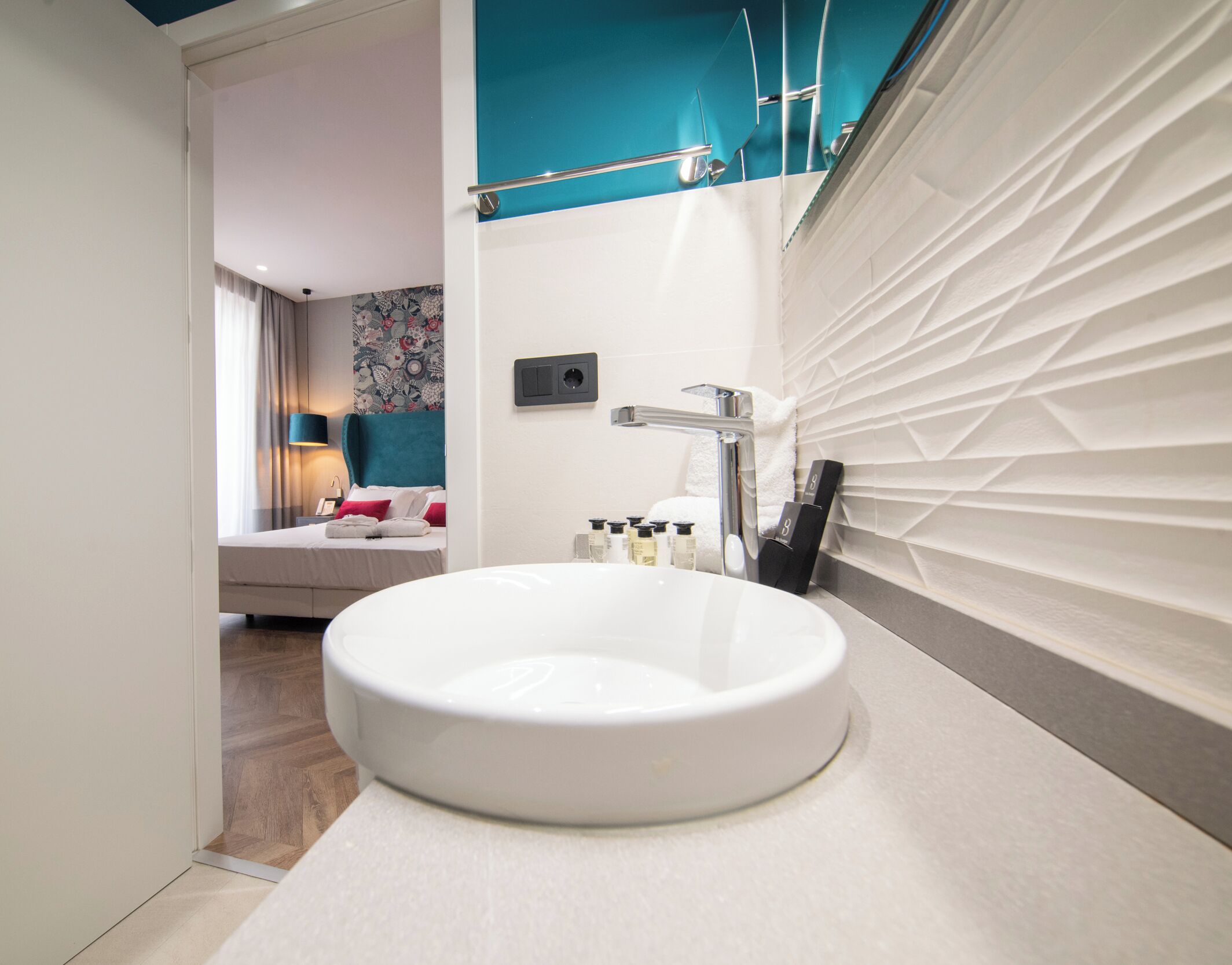 free toiletries, hair dryer, towels, soap