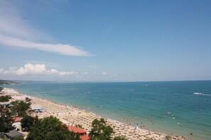 On the beach
