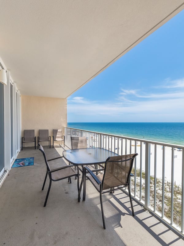 Comfort Condo, 3 Bedrooms, Jetted Tub, Beach View | Balcony view