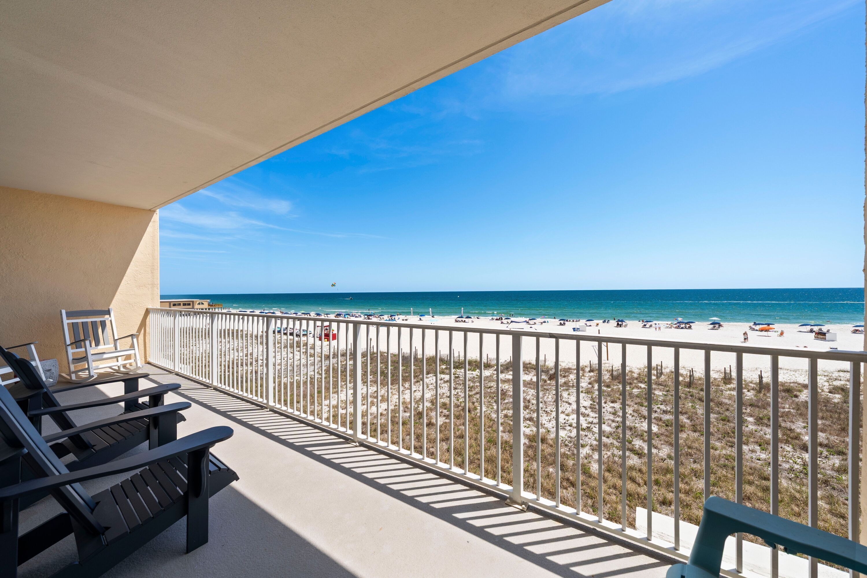 Romantic Condo, 2 Bedrooms, Balcony, Beach View | View from room