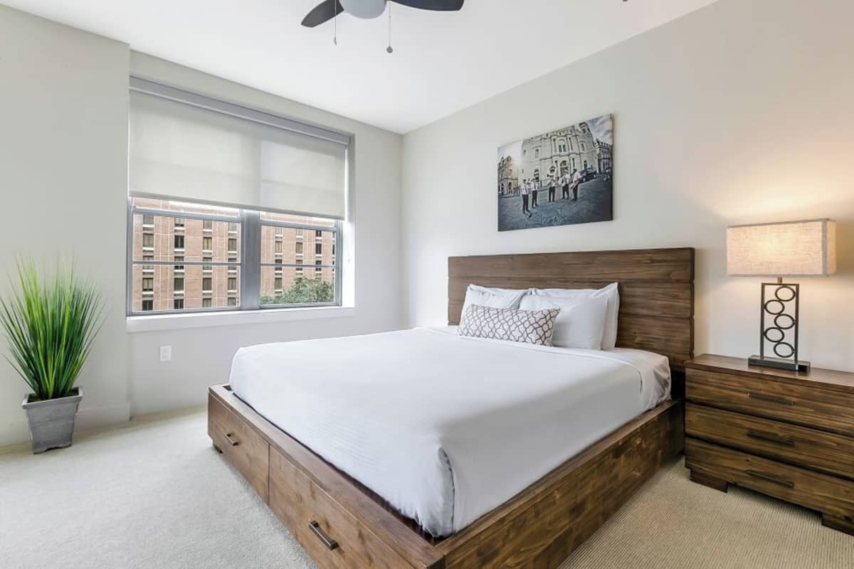 2 habitaciones, decoración personalizada y muebles diferentes