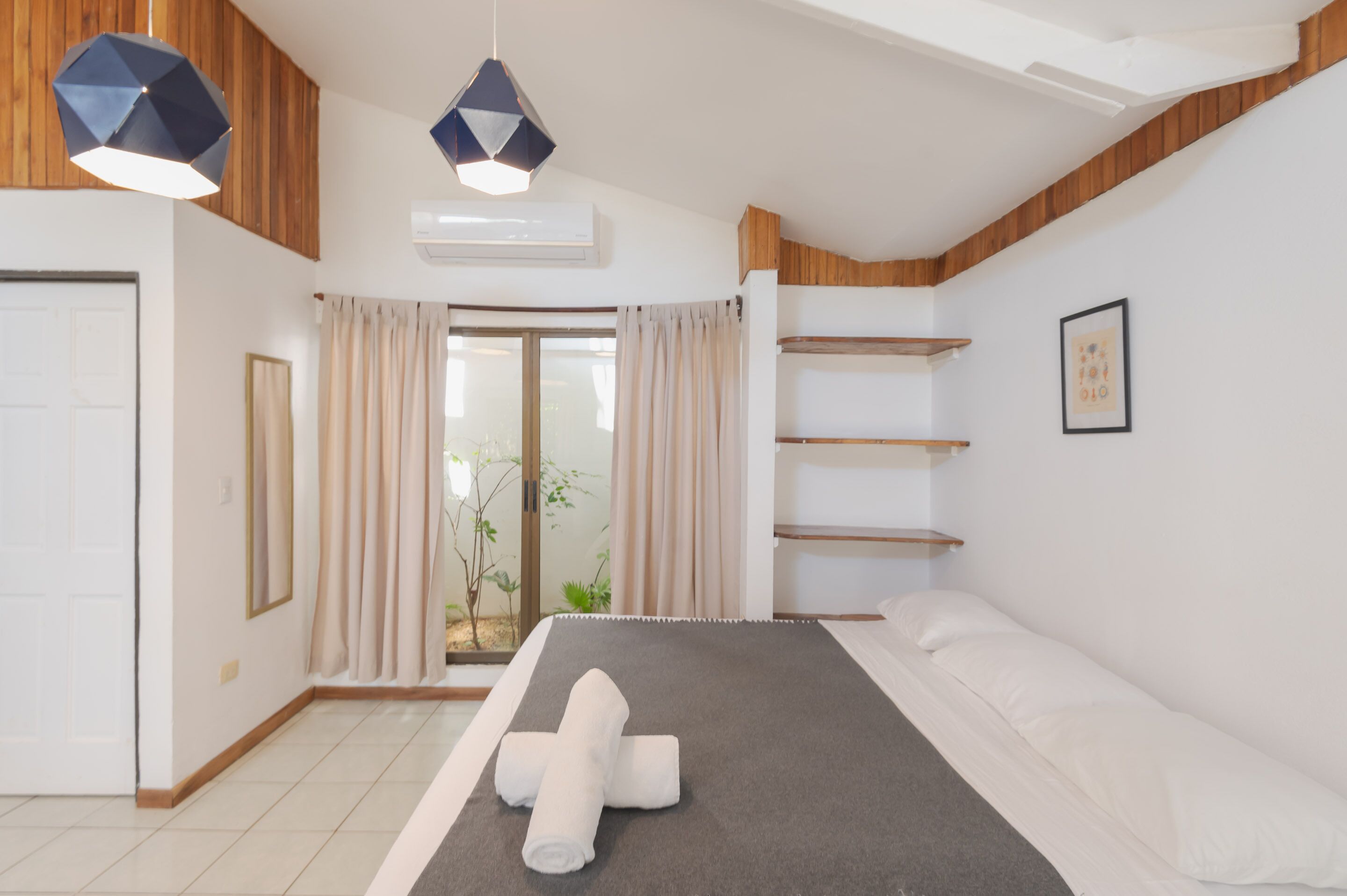 Premium bedding, memory-foam beds, in-room safe, individually decorated