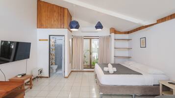 Premium bedding, memory-foam beds, in-room safe, individually decorated