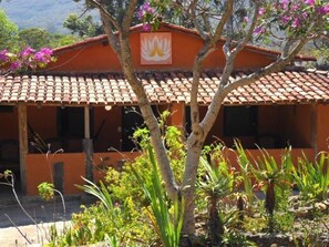 Chambre Double Économique, 1 chambre, vue jardin | Terrasse/Patio