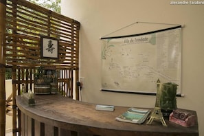 Reception - Pousada Colibri (Paraty)