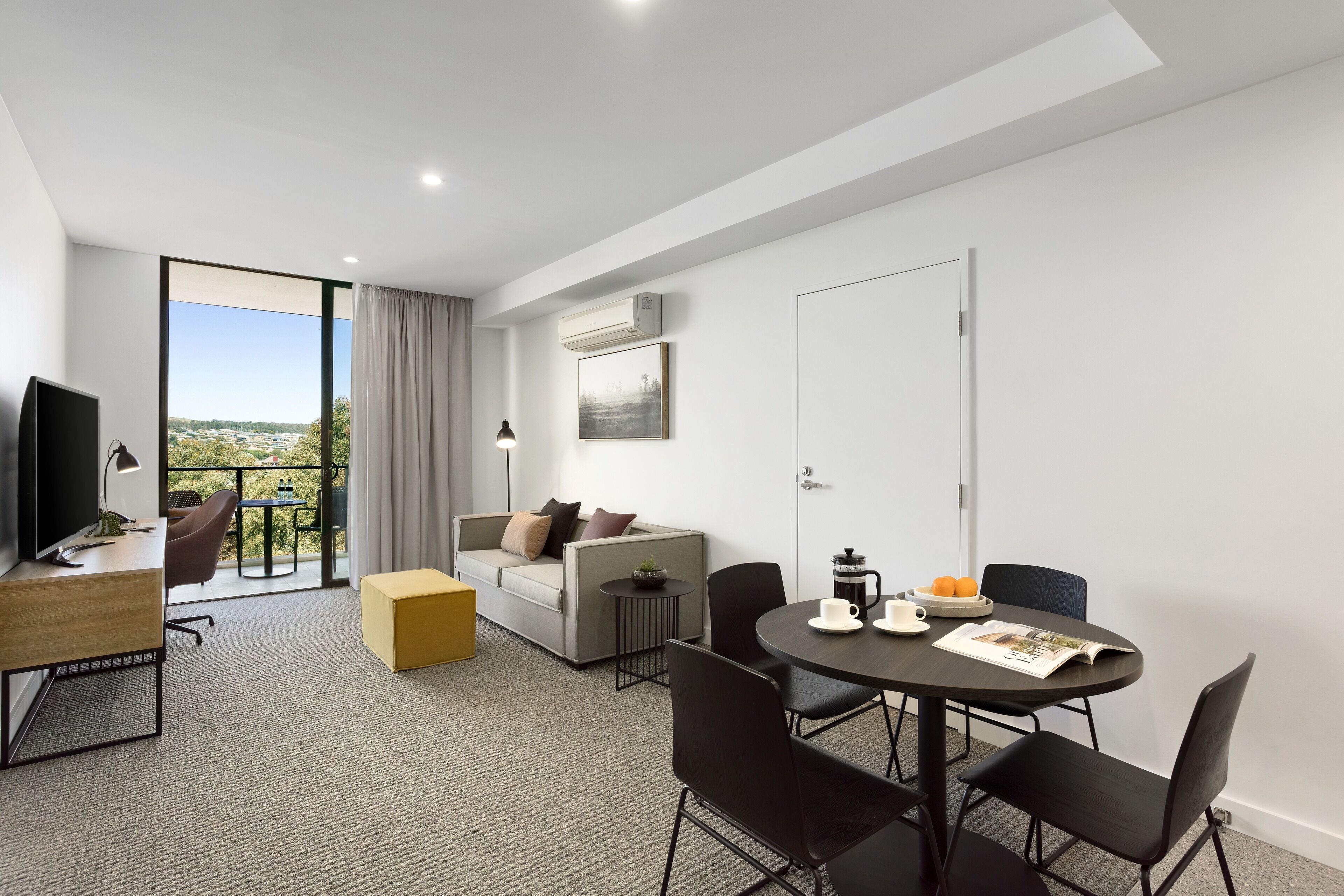 Apartment, 1 Bedroom | Living area | Flat-screen TV