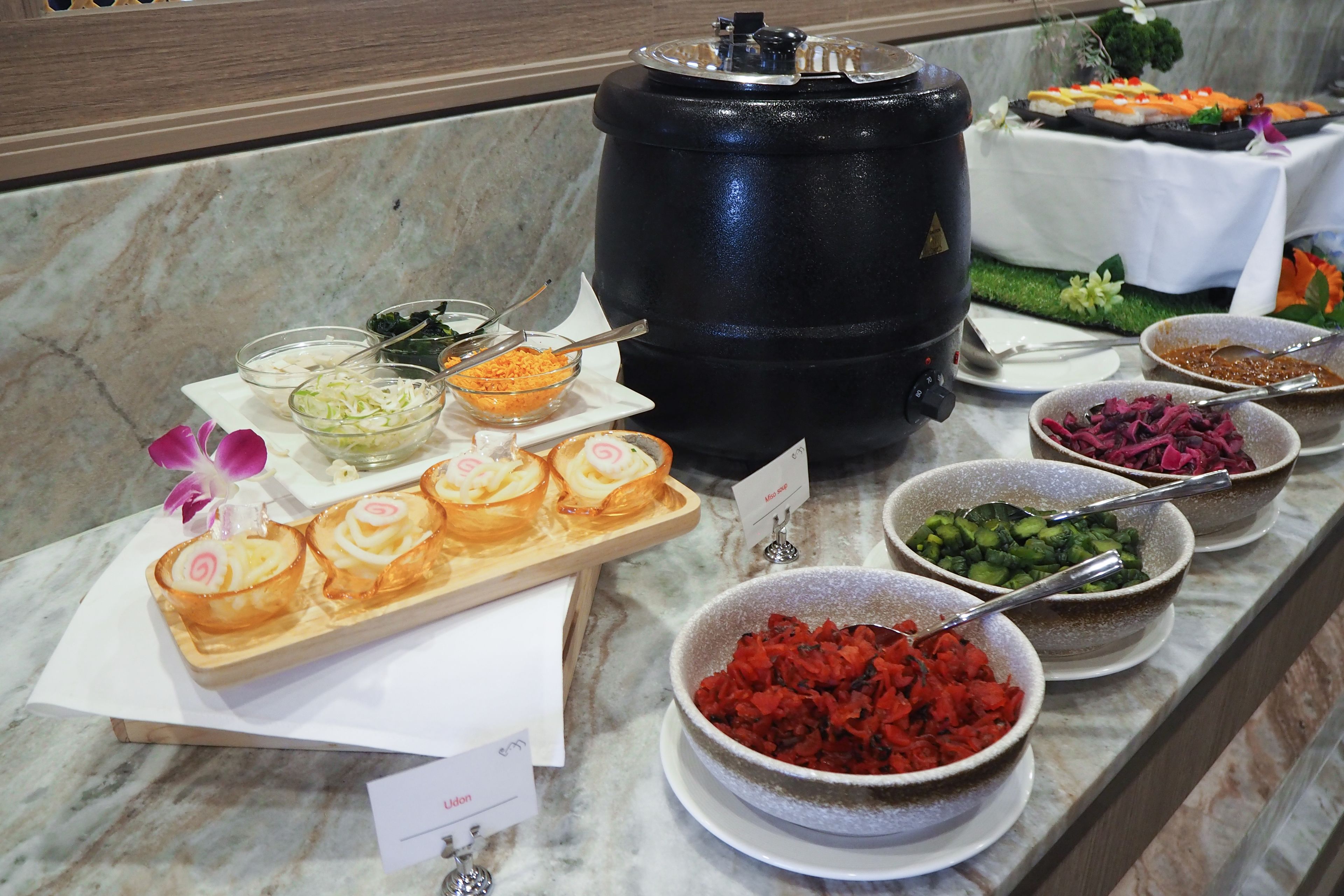 Daily buffet breakfast for a fee