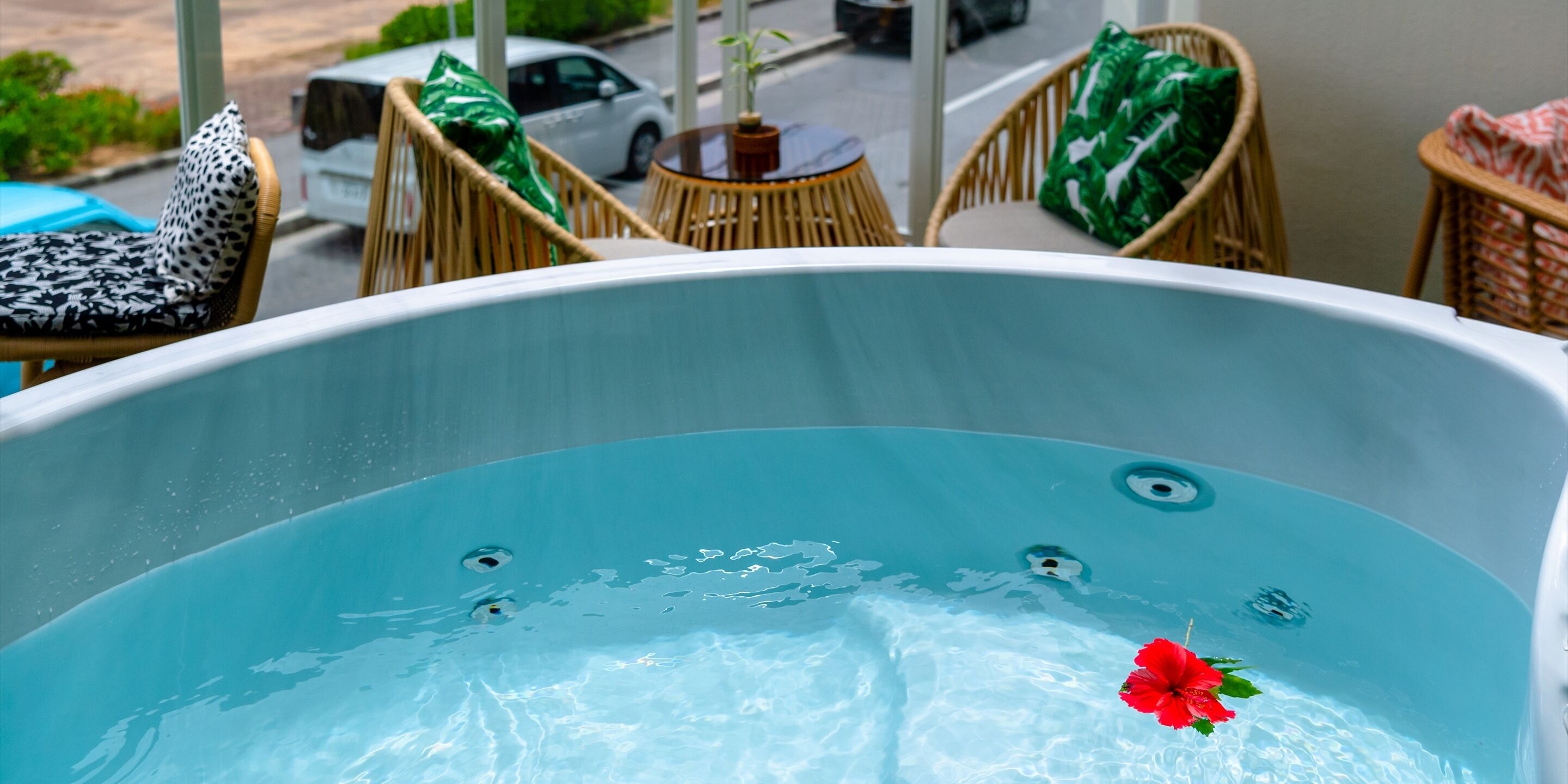 室外 SPA 浴池