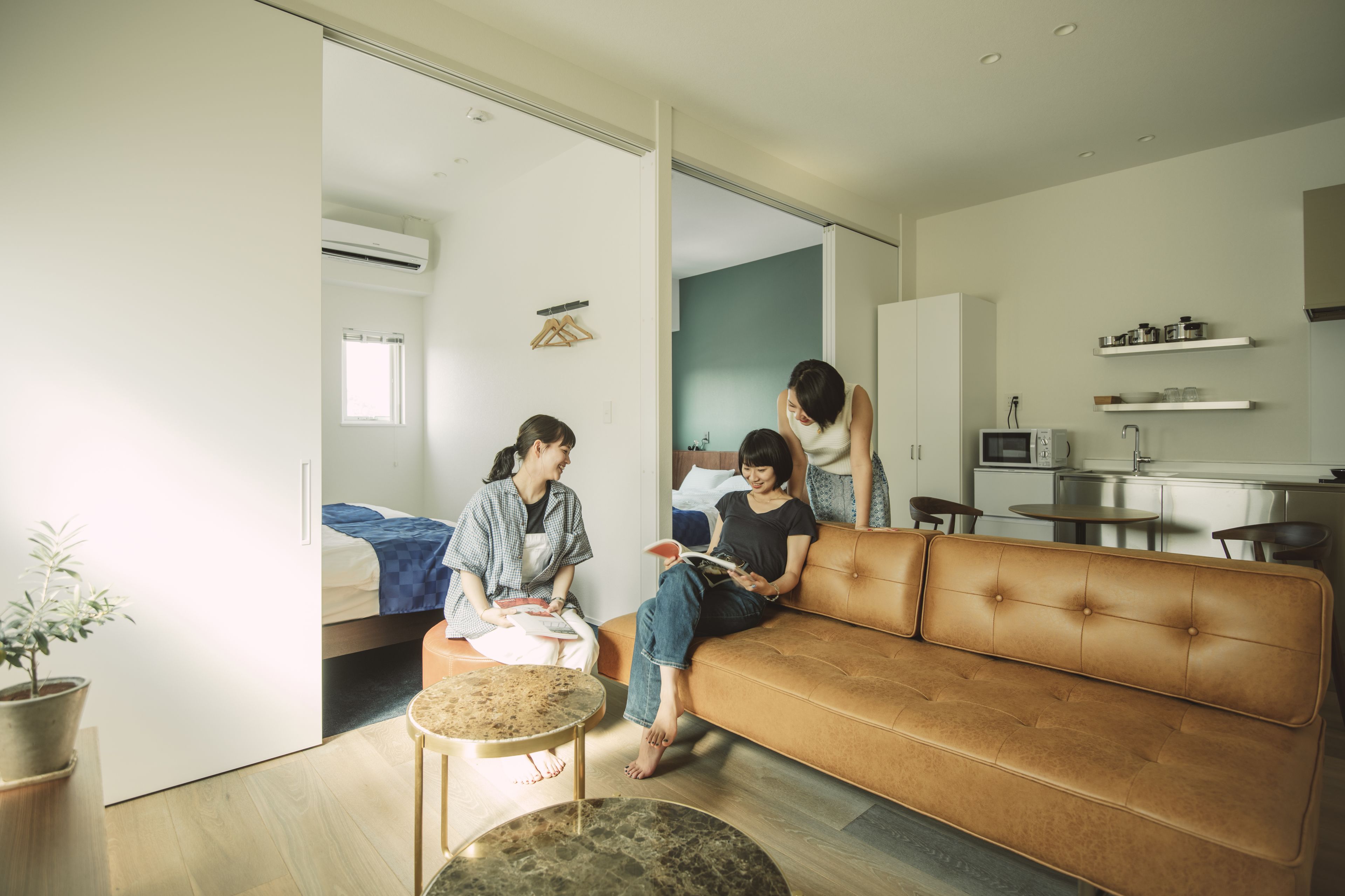 apartment, 2 bedrooms (serena) | living area | flat-screen tv