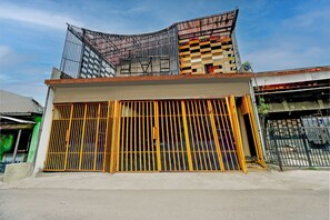 Facciata della struttura