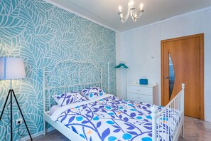 1 bedroom, iron/ironing board, cots/infant beds, free WiFi - Apartment on Rostovskaya naberezhnaya 1 (Moscow)
