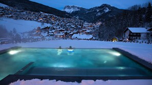 Indoor pool, outdoor pool - Alpin & Vital Hotel La Perla (Castelrotto)