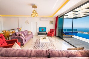 Villa | Living area | Flat-screen TV - Villa Nevo 2 (Kas)