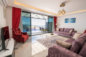 Villa | Living area | Flat-screen TV - Villa Nevo 2 (Kas)