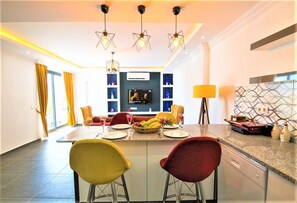 Villa | Private kitchen | Fridge, microwave, oven, stovetop - Villa Bala (Kas)