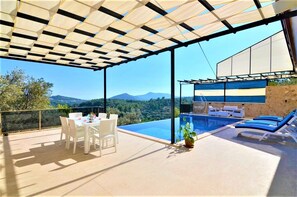 Villa, 2 Bedrooms, Valley View | Terrace/patio - Villa Valley (Kas)