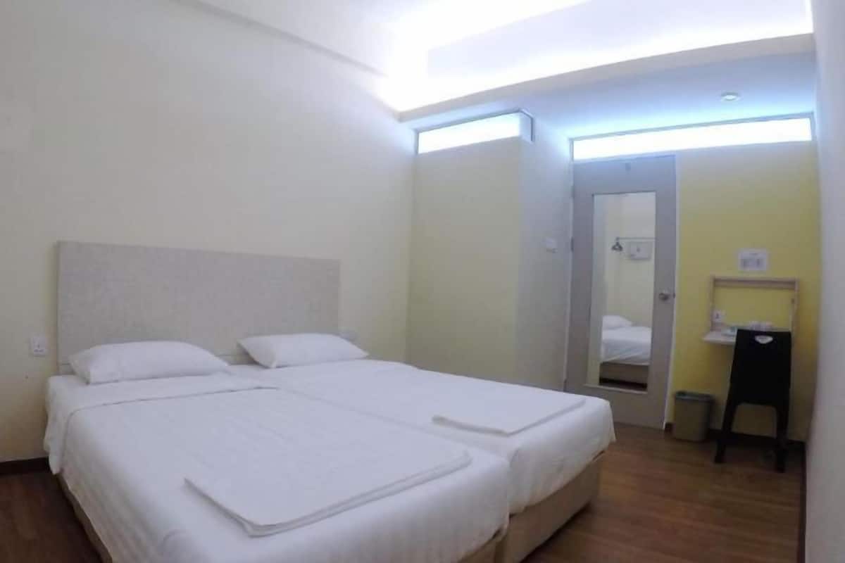 Desk, iron/ironing board, free WiFi, bed sheets