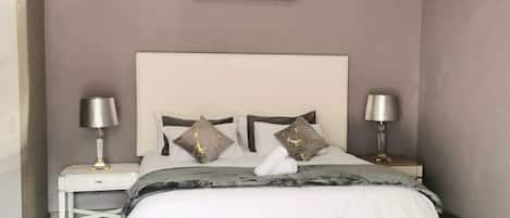 Premium bedding, individually decorated, individually furnished