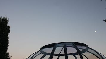 Cabane (Glass) | Vue de la chambre