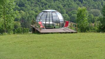 Cabin (Glass) | Terrace/patio