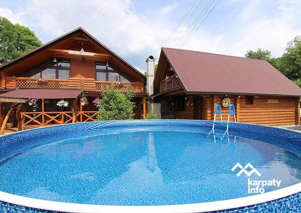 Seasonal outdoor pool