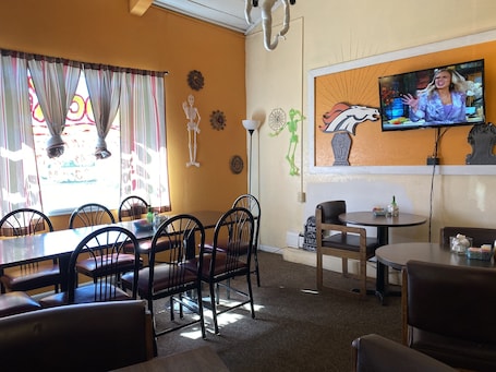 Free daily cooked-to-order breakfast. Dunes Inn