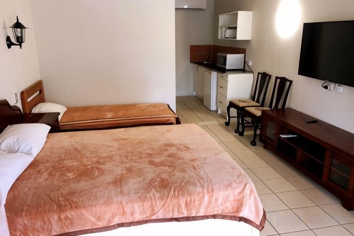 Desk, iron/ironing board, WiFi (free), individually furnished