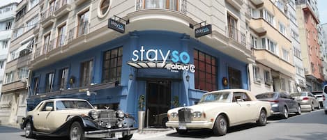 Fassade der Unterkunft