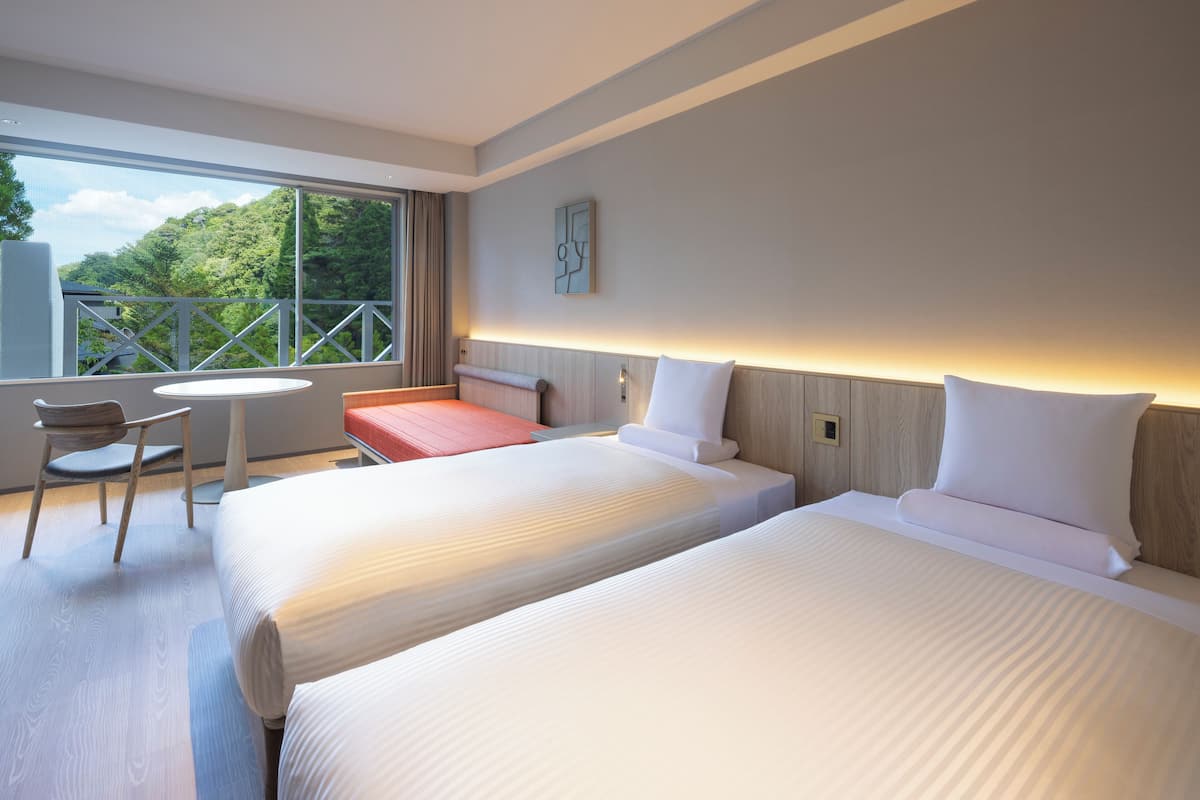 Standard Twin Room, Non Smoking (With Toilet) | 1 bedroom, premium bedding, in-room safe, desk