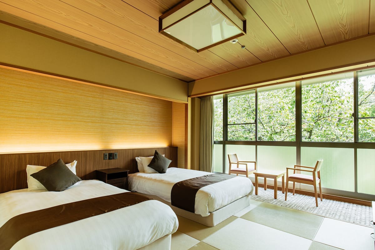 1 habitación y ropa de cama de alta calidad