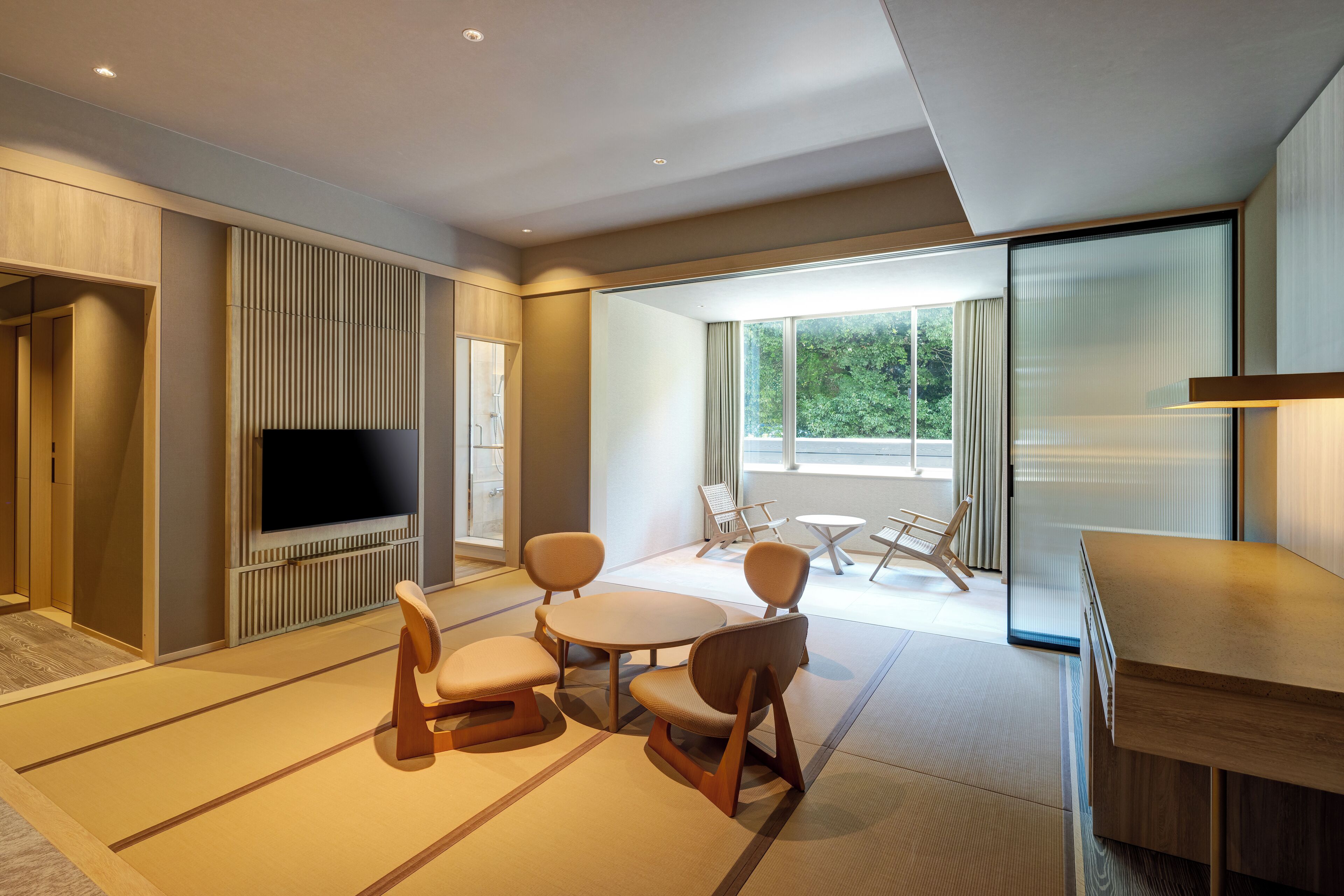 尊榮客房, 非吸煙房 (JPwesternMax5,Kinsenfreeflowhotspring) | 高級寢具、客房內保險箱、書桌、筆電工作空間