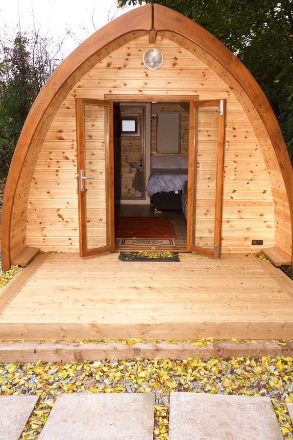 Façade de l’hébergement