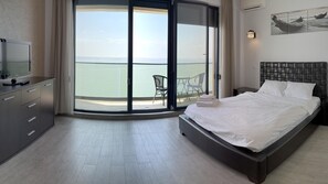 Deluxe-Apartment | 1 Schlafzimmer, Bettwäsche aus ägyptischer Baumwolle