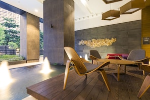 Lobby sitting area
