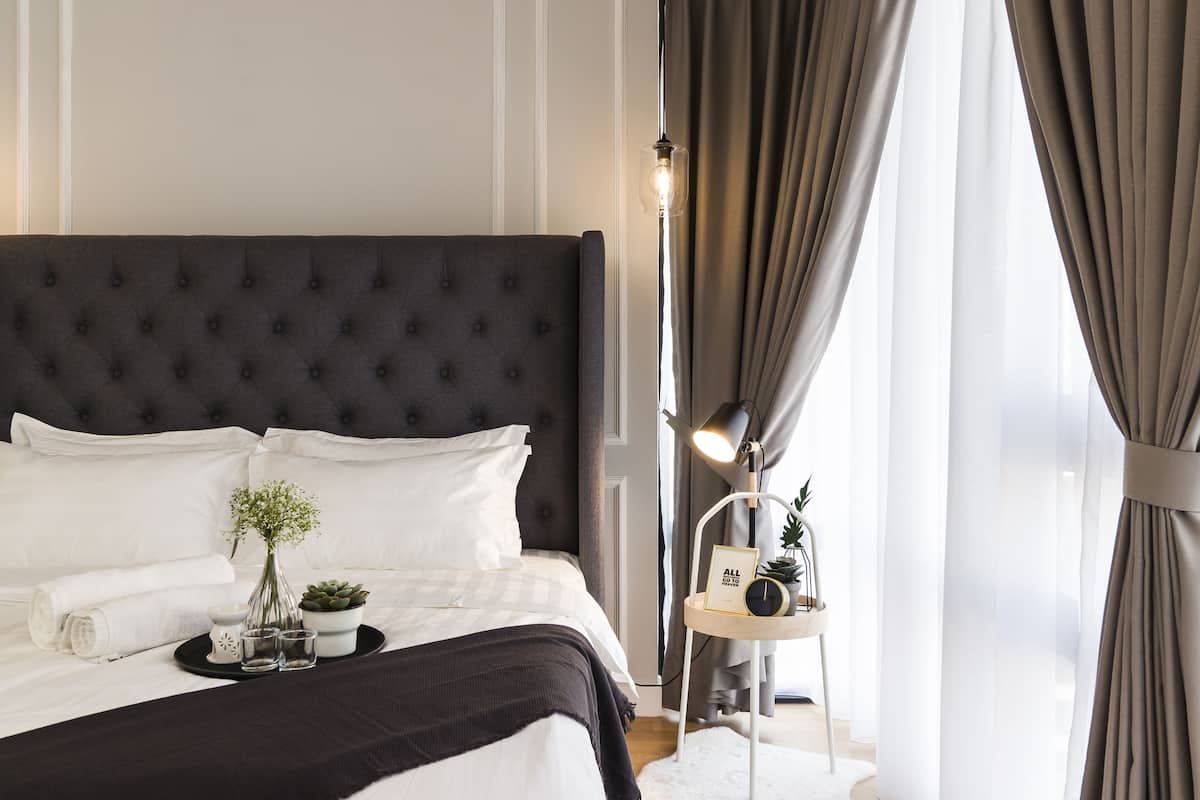 Deluxe Apartment, 2 Bedrooms | Premium bedding, pillow-top beds, blackout curtains, soundproofing