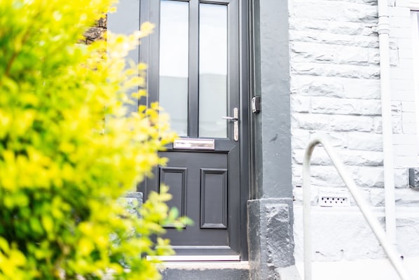 Entrada de la propiedad