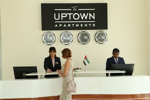 Reception - The Uptown Hotel Apartment (Al-Fujairah)