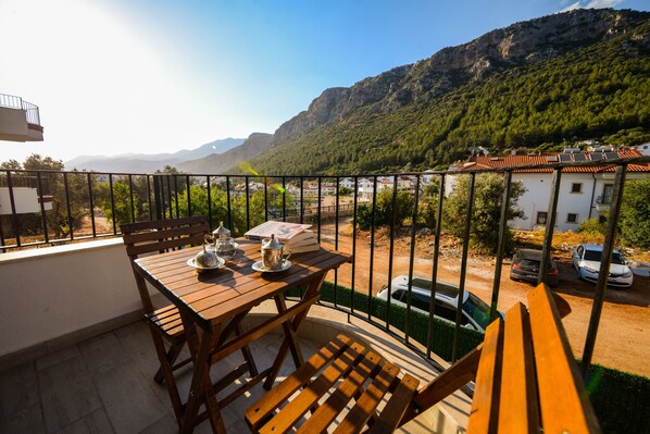 Bahce 4 | Balcony view - Bahce Apart (Kas)