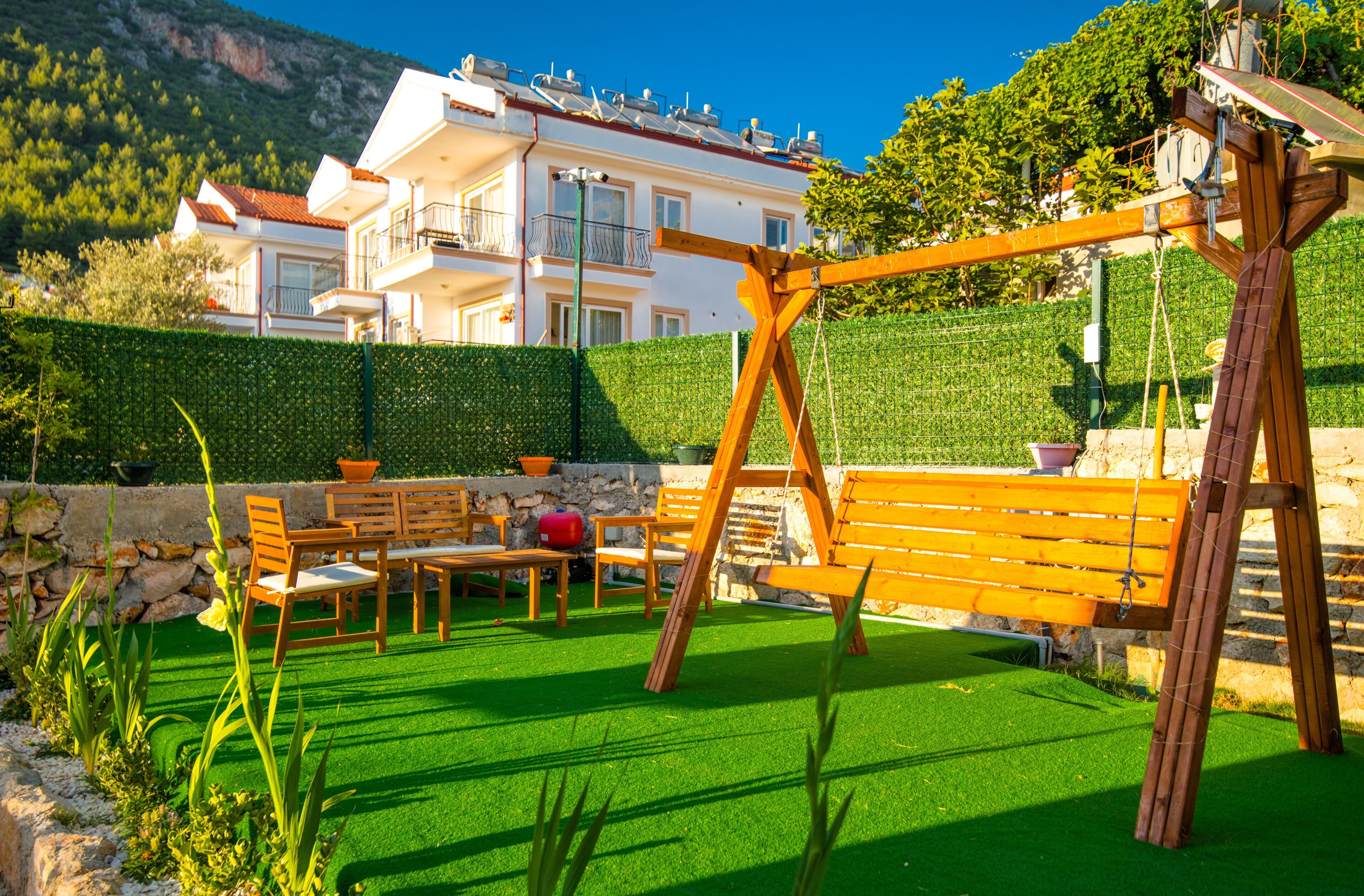 Área de juegos infantiles al aire libre