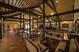 Sala de estar en el lobby