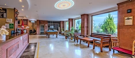 Lobby sitting area