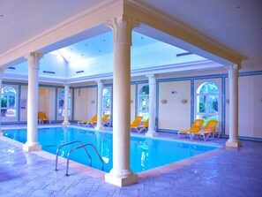 Indoor pool, seasonal outdoor pool - Royal Karthago Resort & Thalasso - Family Only (Aghir)