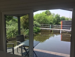Houseboat (KHT 1) | Terrace/patio - Hausboot Resort Nordseeküste (Wilhelmshaven)